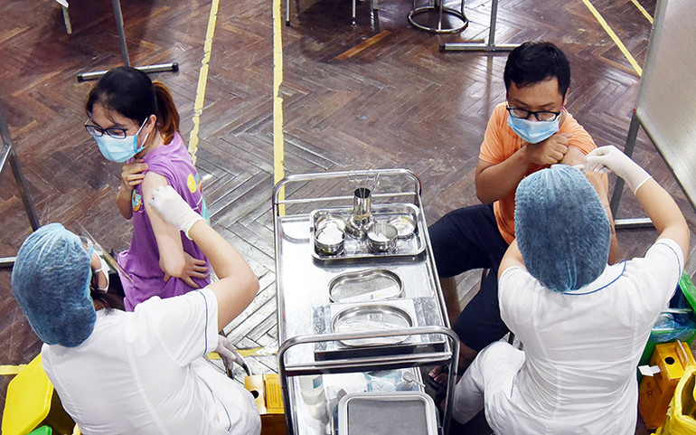 Cả nước đã tiêm hơn 103,6 triệu liều vắc-xin phòng Covid-19 -0