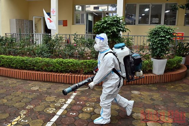 Diễn tập phương án đón học quay trở lại trường -0