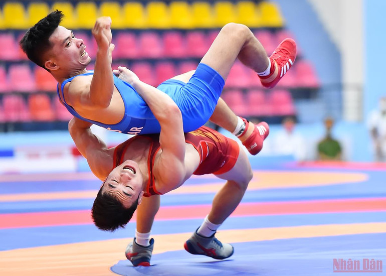 Đội tuyển vật Việt Nam chiến thắng áp đảo tại SEA Games 31 -1