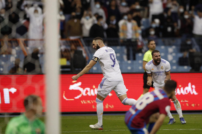 Thắng Barca, Real Madrid giành vé vào chung kết Siêu cúp Tây Ban Nha -0