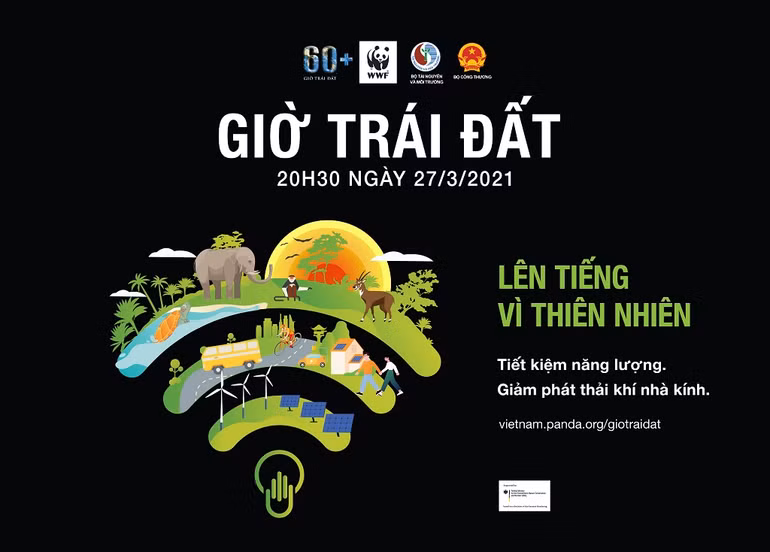 Giờ Trái đất 2021: Lên tiếng vì thiên nhiên -0
