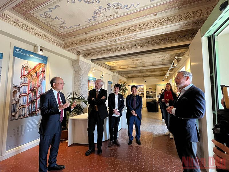 Thúc đẩy hợp tác Việt Nam và thành phố Nice của Pháp -0