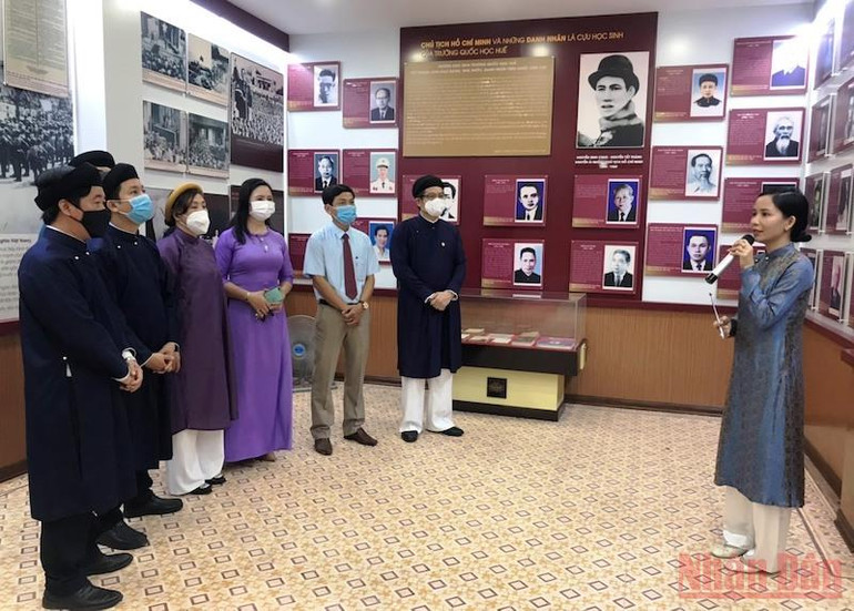 Khánh thành công trình Nhà lưu niệm Bác Hồ và truyền thống Trường Quốc Học Huế -0