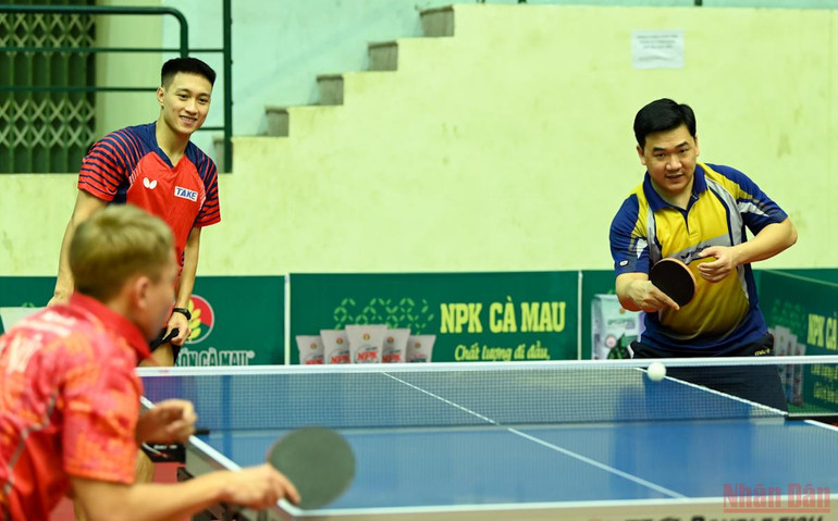 Bảo đảm điều kiện thi đấu và công tác phòng, chống dịch tại Giải vô địch bóng bàn quốc gia Báo Nhân Dân -0