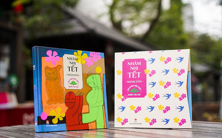 Bộ "Nhâm nhi Tết" của Nhà xuất bản Kim Đồng. (Ảnh: Kim Đồng) Sách Tết “đến hẹn lại lên” -0