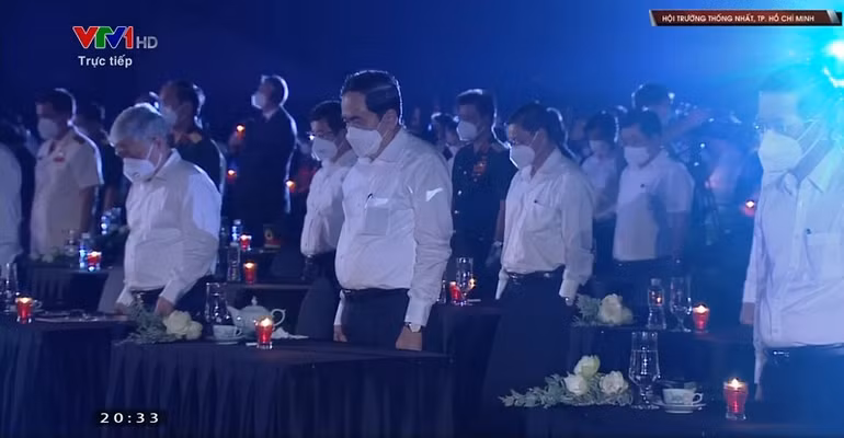 Điểm cầu TP Hồ Chí Minh: Phút mặc niệm tưởng nhớ những người đã khuất -0