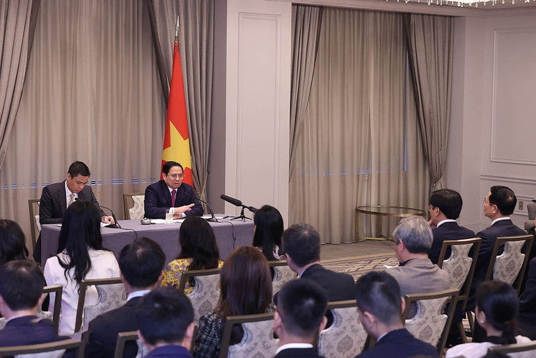 Hình ảnh về hoạt động của Thủ tướng Phạm Minh Chính tại Hoa Kỳ -0