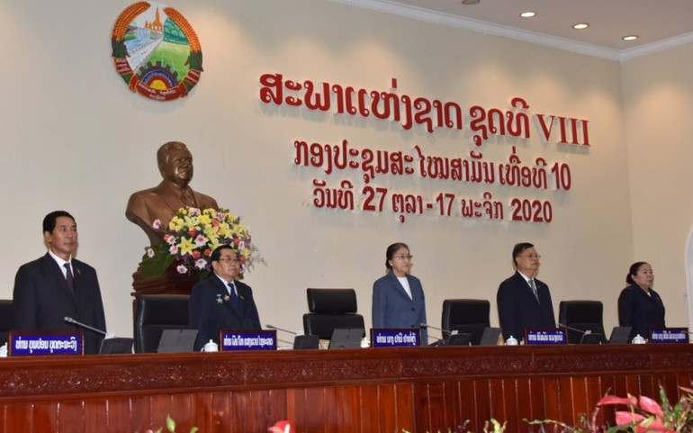 Khai mạc Kỳ họp thứ 10, Quốc hội khóa VIII CHDCND Lào -0