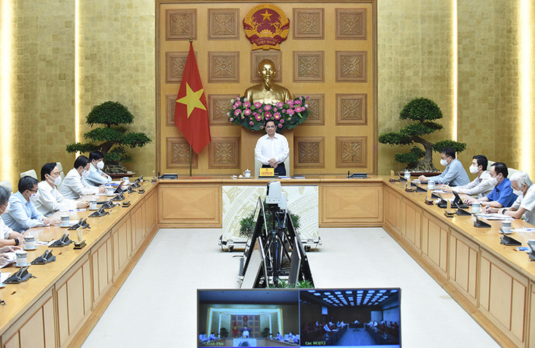 Thủ tướng Phạm Minh Chính gặp mặt các nhà khoa học ngành y tế -0