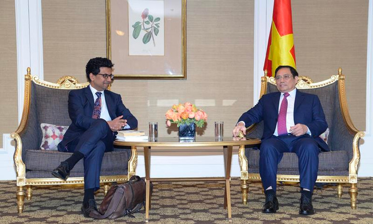 Thủ tướng gặp gỡ một số doanh nghiệp Việt kiều, tập đoàn và trường đại học của Hoa Kỳ ảnh 2 Thủ tướng gặp gỡ một số doanh nghiệp Việt kiều, tập đoàn và trường đại học của Hoa Kỳ -0