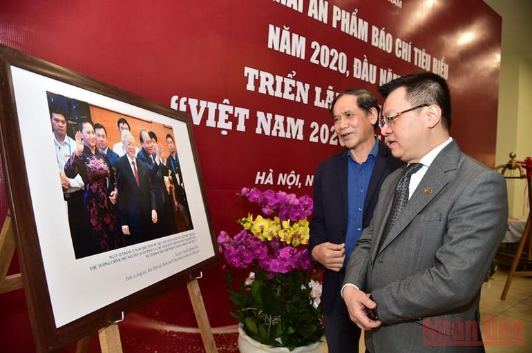 Báo Nhân Dân số đặc biệt đoạt giải Ấn phẩm báo chí tiêu biểu của Hội Nhà báo Việt Nam -0