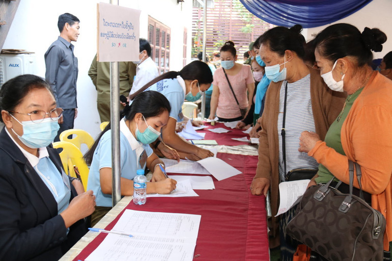 Lào tiến hành bầu cử Quốc hội khóa IX -0