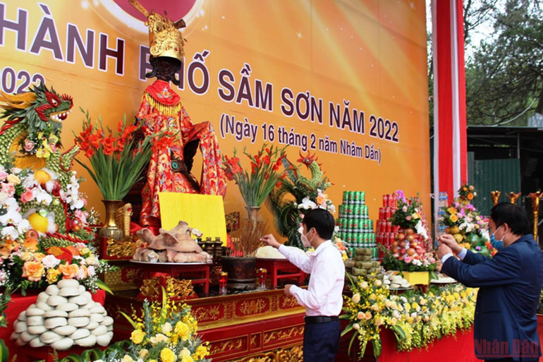 Lễ hội Cầu phúc Đền Độc Cước -2