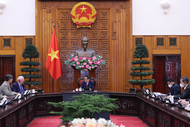 Thủ tướng nhấn mạnh, Chương trình cần bảo đảm các yêu cầu về chất lượng và hiệu quả, bám sát các ưu tiên về phục hồi, phát triển kinh tế-xã hội và các mục tiêu phát triển dài hạn của Việt Nam. (Ảnh: Nhật Bắc) Đại học Harvard và Fulbright mong muốn góp phần thúc đẩy đào tạo nguồn nhân lực chất lượng cao cho Việt Nam -0