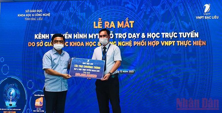 Bạc Liêu ra mắt kênh truyền hình hỗ trợ dạy và học trực tuyến -0