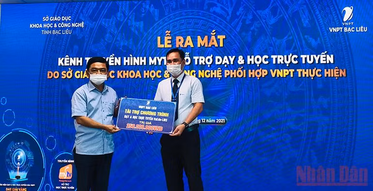 Bạc Liêu ra mắt kênh truyền hình hỗ trợ dạy và học trực tuyến -0