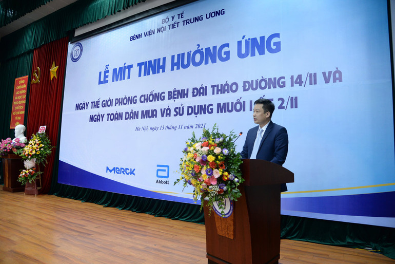 TS Phan Hoàng Hiệp, Giám đốc Bệnh viện Nội tiết Trung ương. Tỷ lệ người mắc đái tháo đường đang trẻ hóa -0