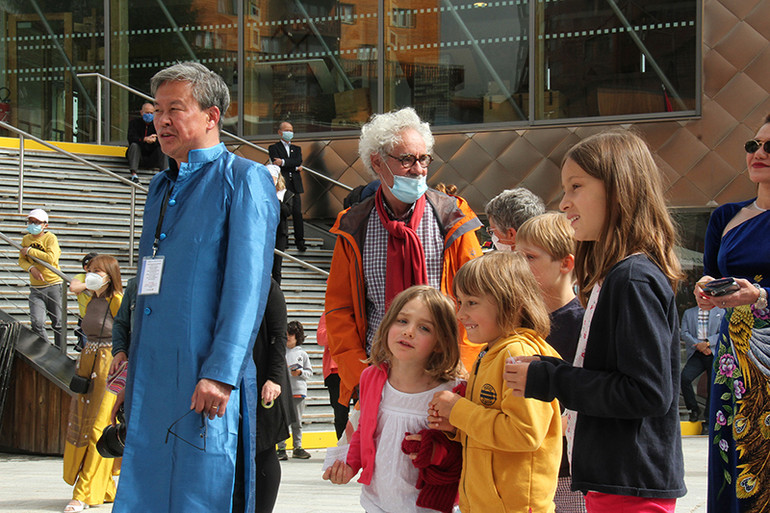 Những ấn tượng đẹp về Việt Nam tại vùng núi cao La Plagne ở Pháp -0