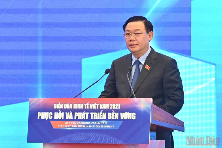 Nhiều ý kiến tâm huyết, thiết thực trong việc phục hồi và phát triển kinh tế-xã hội tại Diễn đàn Kinh tế Việt Nam 2021 -0