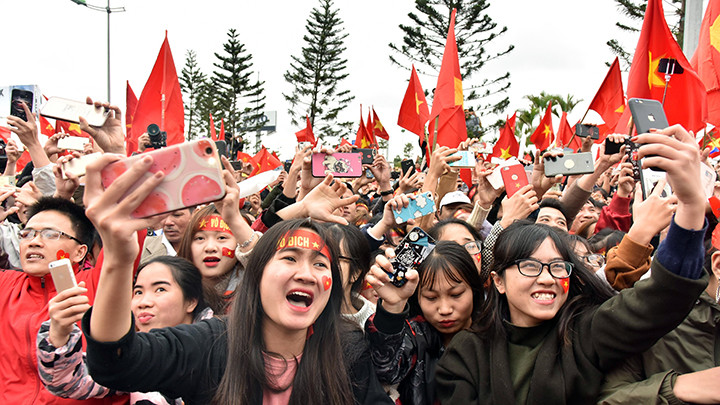 Chào đón U23 Việt Nam vinh quang trở về ảnh 9