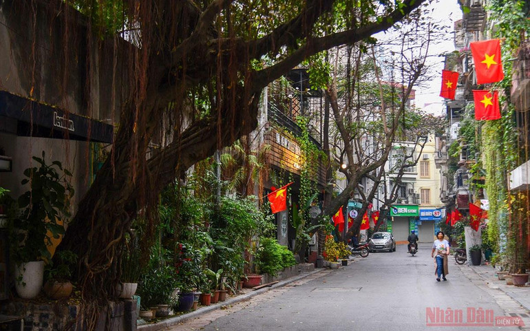 Hà Nội thanh bình trong sớm mùng 1 Tết -0