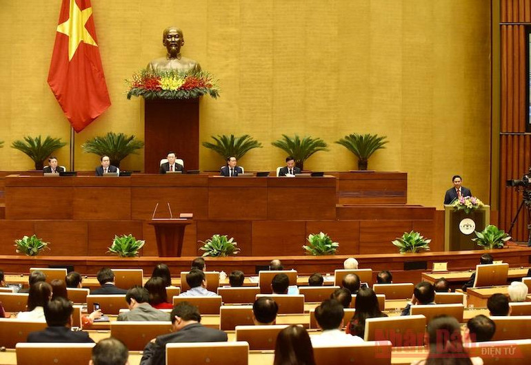 Đồng chí Phạm Minh Chính tuyên thệ nhậm chức Thủ tướng Chính phủ -0