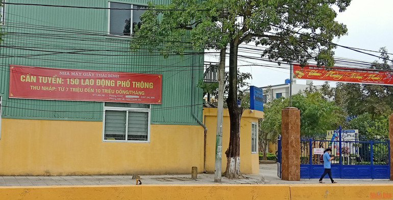 Thái Bình khan hiếm lao động ngành dệt may, da giày -0