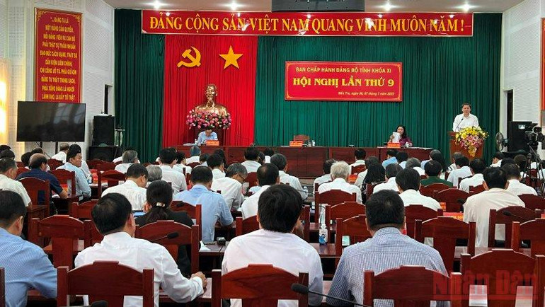Đại biểu tham dự hội nghị. Bến Tre tập trung thể chế hóa chiến lược phát triển về hướng đông -0