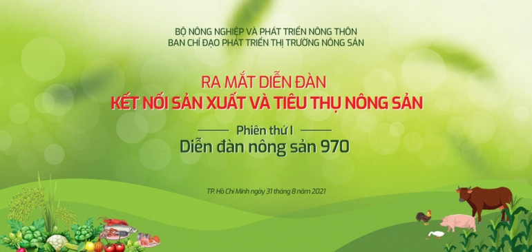 Kết nối sản xuất và tiêu thụ nông sản “san sẻ” nỗi lo với nông dân -0