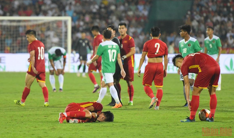 Những khoảnh khắc ấn tượng trong chiến thắng 3-0 của U23 Việt Nam trước Indonesia -0