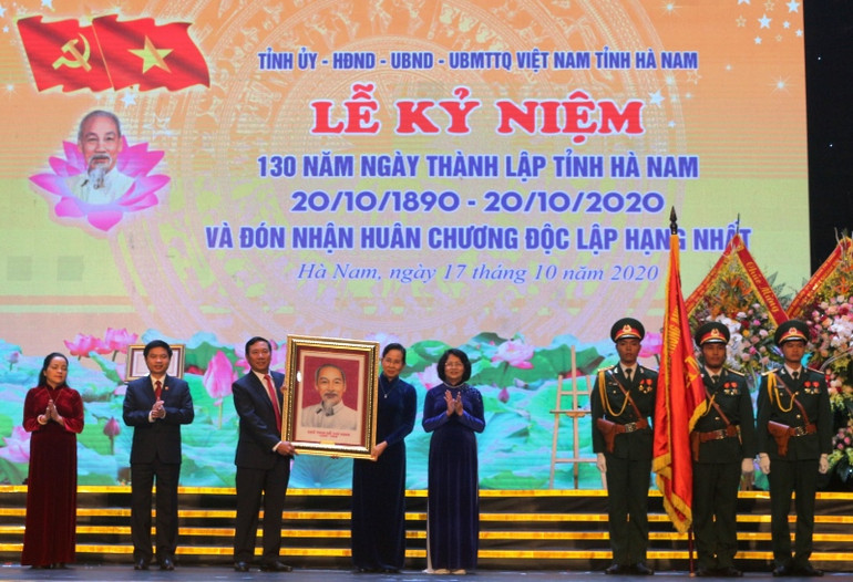 Hà Nam kỷ niệm 130 năm Ngày thành lập tỉnh và đón nhận Huân chương Độc lập hạng nhất -0