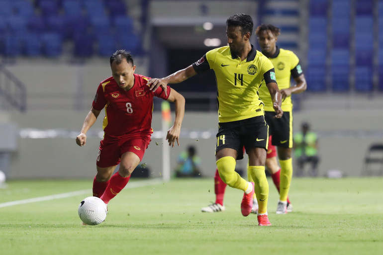 Hình ảnh Những Chiến binh Sao Vàng trong cuộc đối đầu Malaysia -0