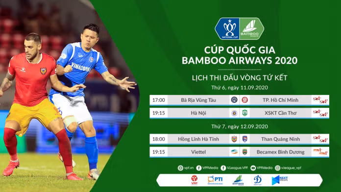 Vòng tứ kết Cúp Quốc gia 2020 trở lại đầy hứng khởi -0
