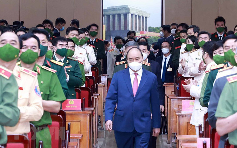 Lễ kỷ niệm 75 năm Ngày truyền thống Học viện An ninh nhân dân -0