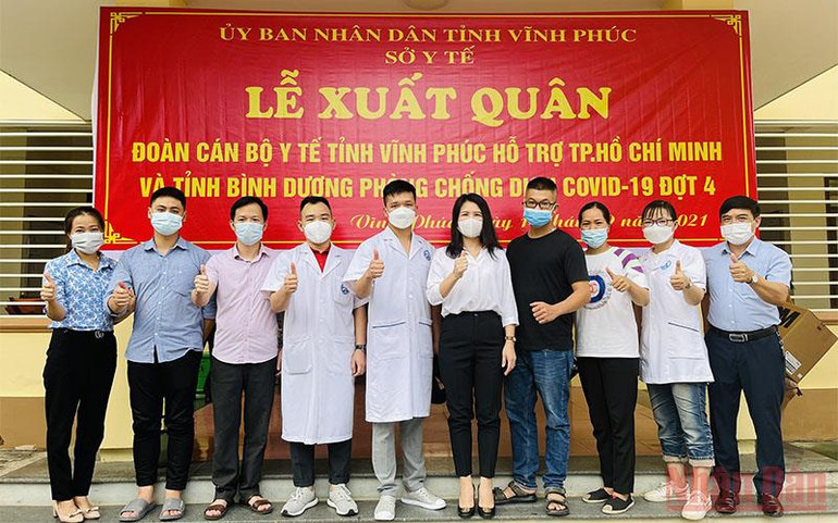 Bản lĩnh, tinh thần cống hiến của thầy thuốc Vĩnh Phúc trong đại dịch Covid-19 -0