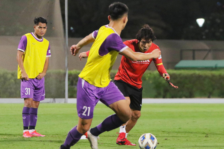 Buổi tập thứ hai của U23 Việt Nam tại UAE: Cỗ máy đã vào guồng -0