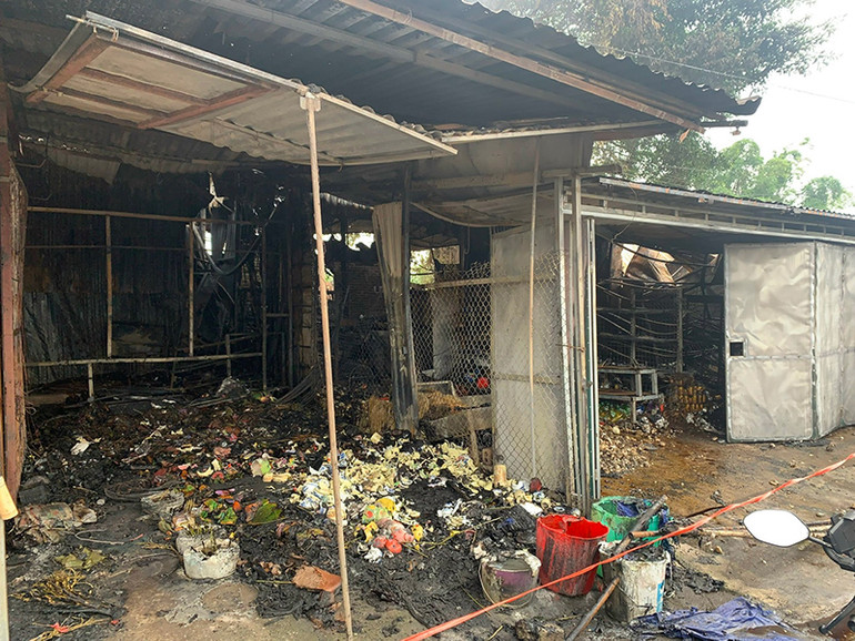 Cháy chợ Mường Thanh gây thiệt hại gần 2 tỷ đồng -0