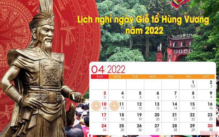 [Infographic] Lịch nghỉ lễ, Tết năm 2022 -0
