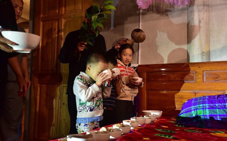 Người trẻ ở Bắc Hà trở về với văn hóa truyền thống -0