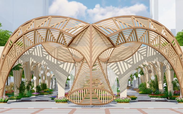 Ấn tượng đường hoa xuân Nguyễn Huệ Tết Tân Sửu -0