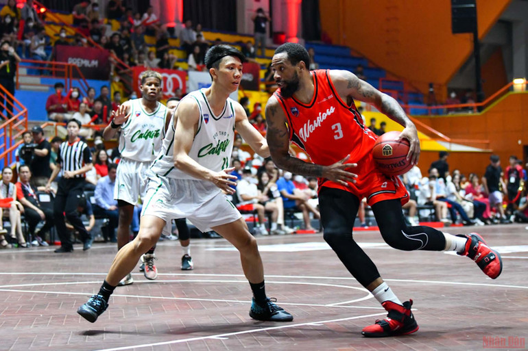 Thang Long Warriors tiếp tục đánh bại Cantho Catfish -0