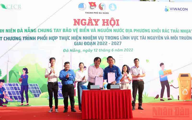 Ký kết phối hợp bảo vệ môi trường giữa Sở Tài nguyên và Môi trường thành phố Đà Nẵng và Thành Đoàn Đà Nẵng. Ký kết phối hợp bảo vệ môi trường -0