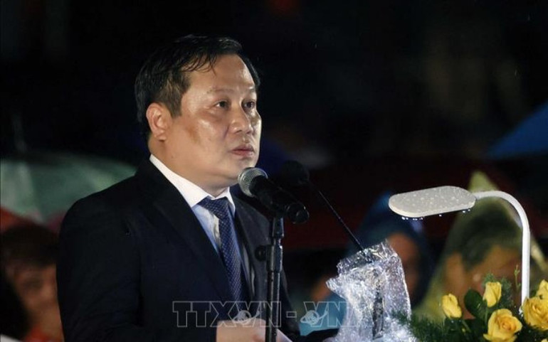 Chủ tịch nước dự Lễ báo công dâng Bác và chương trình nghệ thuật kỷ niệm 65 năm Ngày Bác Hồ về thăm Quảng Bình -0