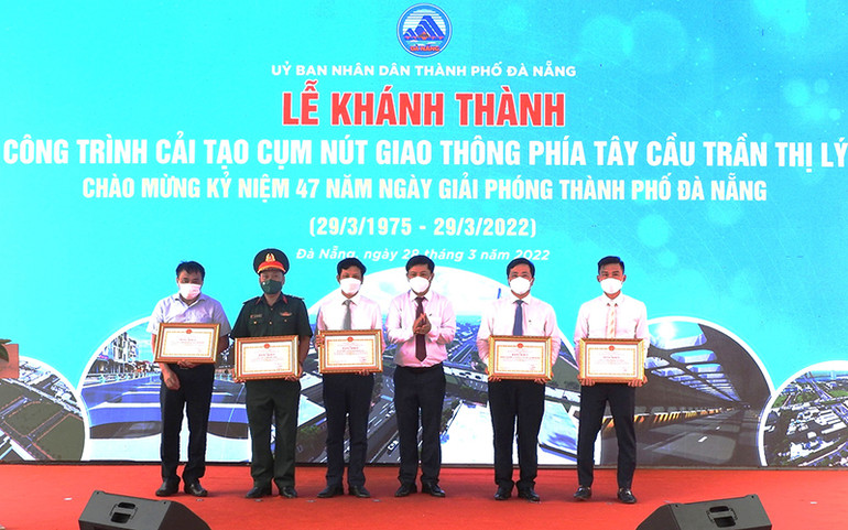 Khánh thành dự án Cụm nút giao thông phía tây cầu Trần Thị Lý -0