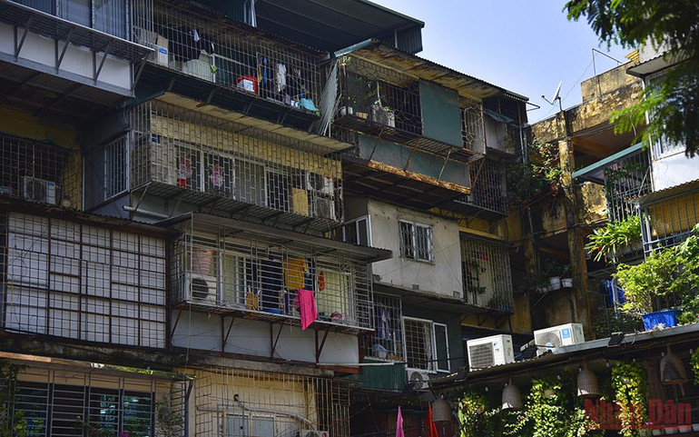 Những chung cư cũ được Hà Nội ưu tiên cải tạo -0