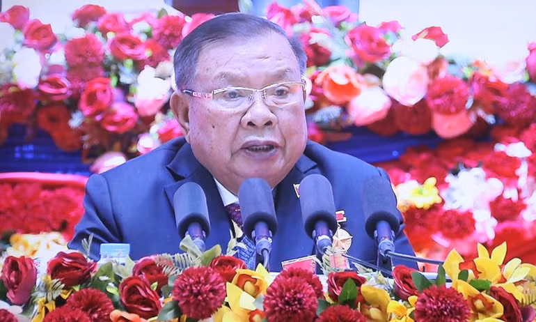 Khai mạc trọng thể Đại hội Đảng NDCM Lào lần thứ XI -0