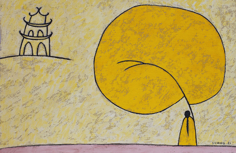 Những bức tranh lịch gửi gắm khát vọng hạnh phúc và bình yên -0