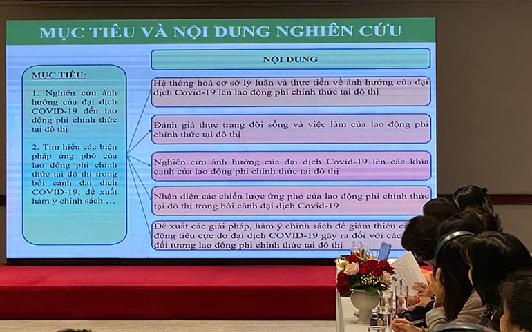 Phụ nữ thuộc nhóm đối tượng lao động phi chính thức chịu ảnh hưởng nặng nề bởi dịch Covid-19 -0