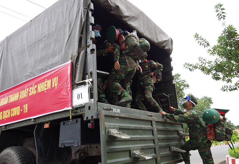 1.000 cán bộ, chiến sĩ Sư đoàn 309 hỗ trợ TP Hồ Chí Minh chống dịch -0