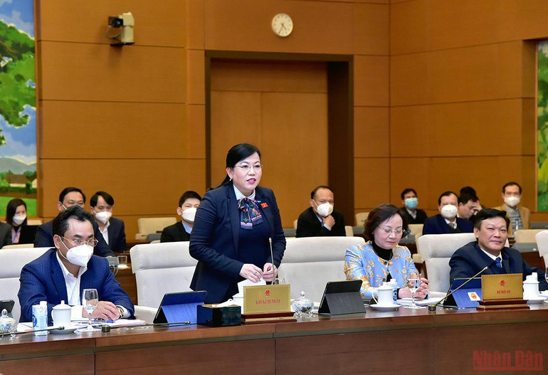 Bí thư Tỉnh ủy Thái Nguyên Nguyễn Thanh Hải phát biểu ý kiến tại phiên họp. Ảnh: DUY LINH Thành lập các phường thuộc thị xã Phổ Yên và thành phố Phổ Yên, tỉnh Thái Nguyên -0